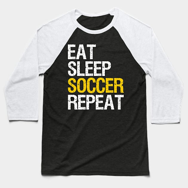 Soccer Baseball T-Shirt by reyzo9000